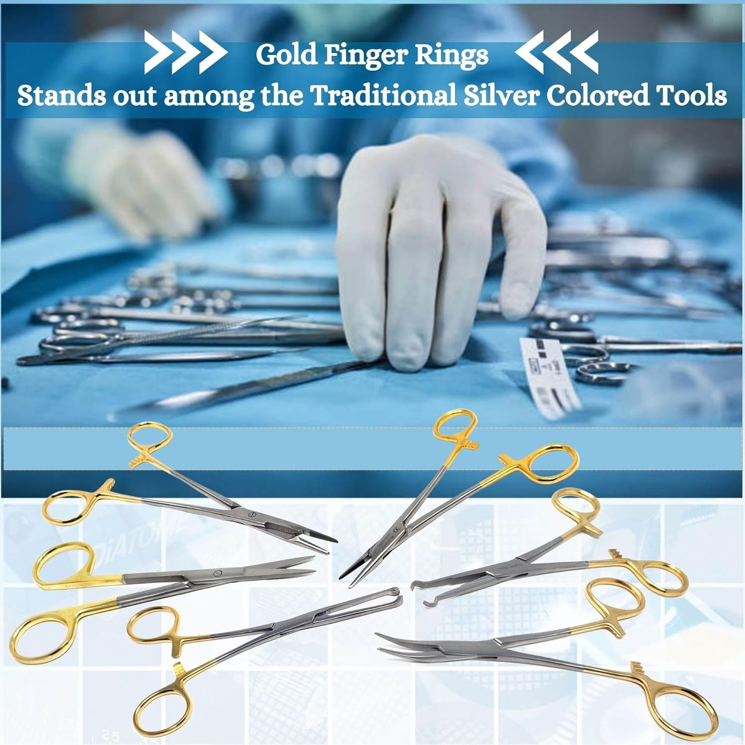 15Pc German Sutureless Vasectomy Set, Needle Holder Urology Surgical Instruments