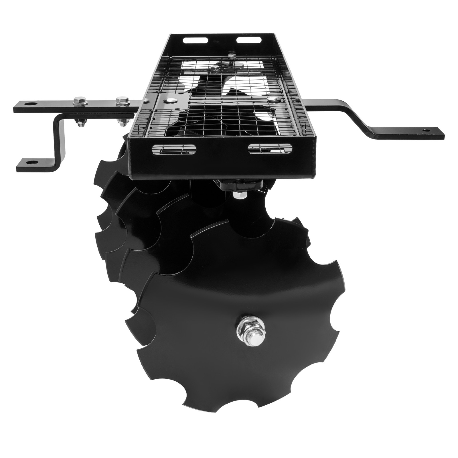 Disc Harrow 11″ Steel Tow Behind For universal Tractor Sleeve Hitch Attachment
