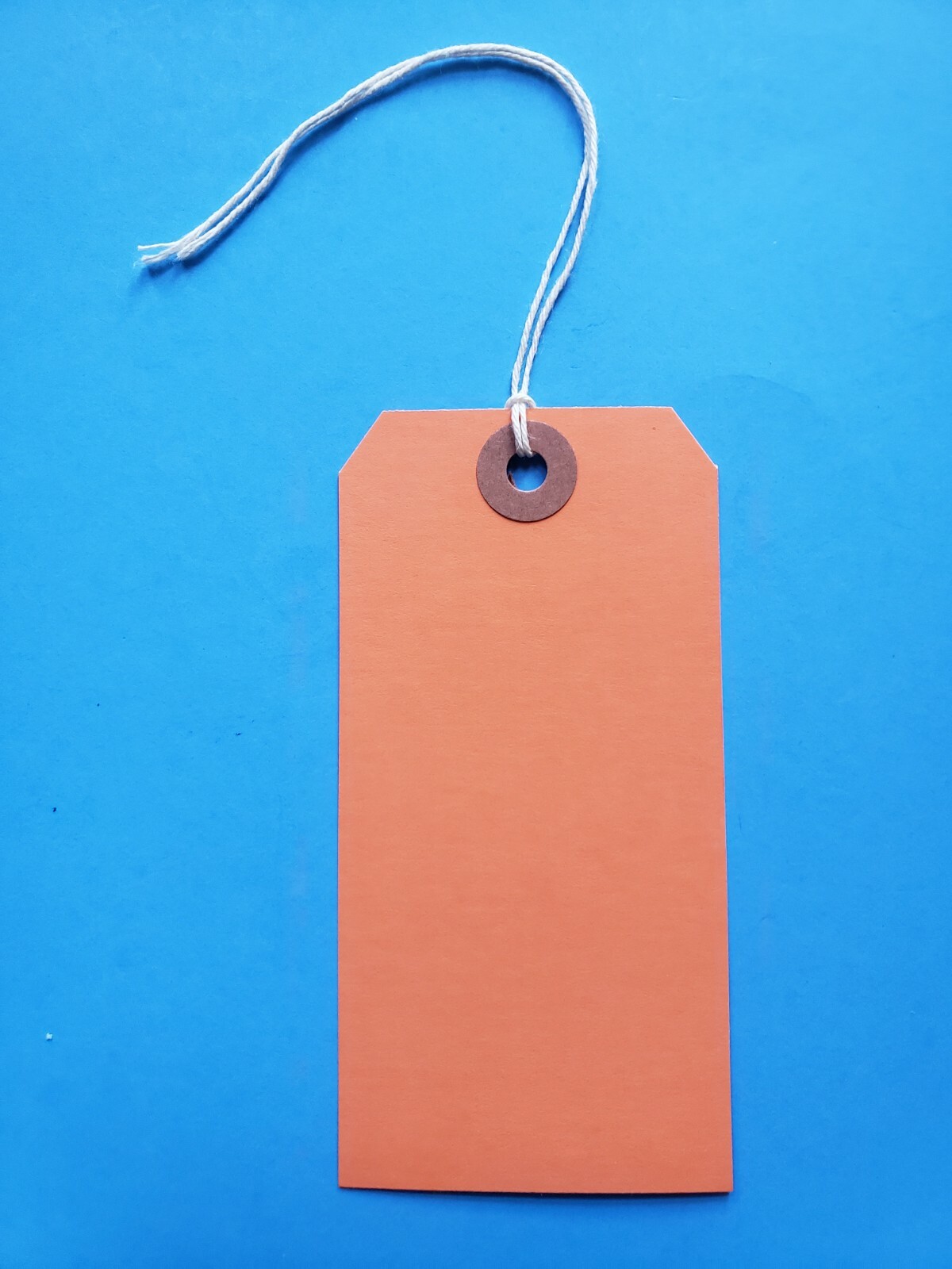 Large Size #5 String Tags 4 3/4″ x 2 3/8″ Colored Manila Shipping 100 200 300