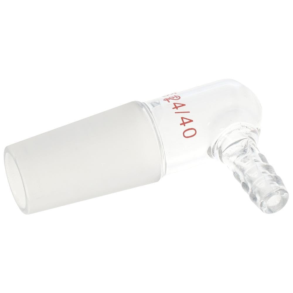 24/40 Bent Inlet Adapter for Reliable Lab Use – Corrosion Resistant