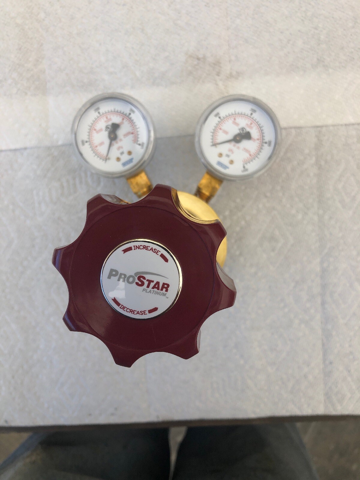 Pro Star Platinum Pressure Regulator. PRS40944021 0-1500PSI