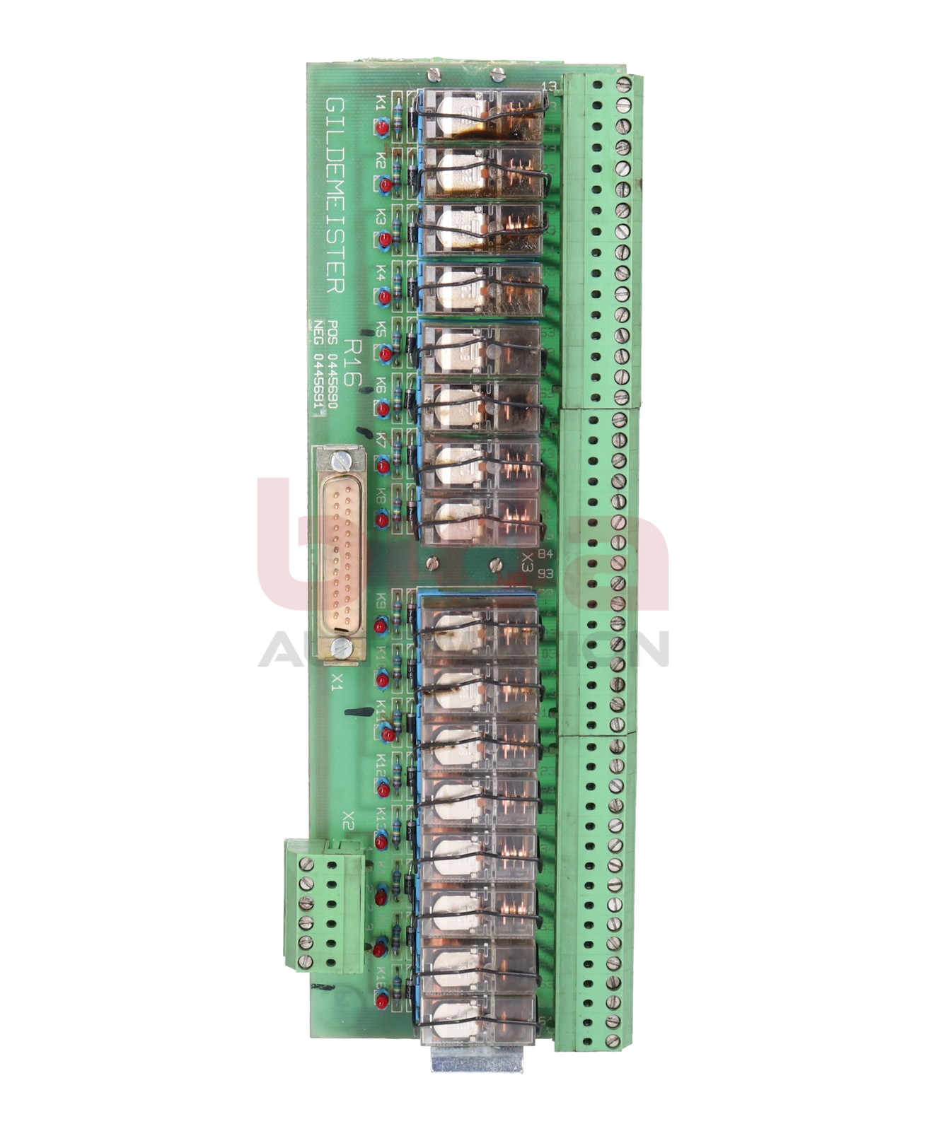 Gildemeister R16 POS 0445690 Relay Board Relay Board