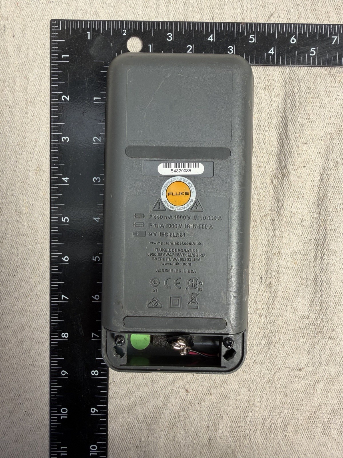 FLUKE MODEL 87 V TRUE RMS MULTIMETER