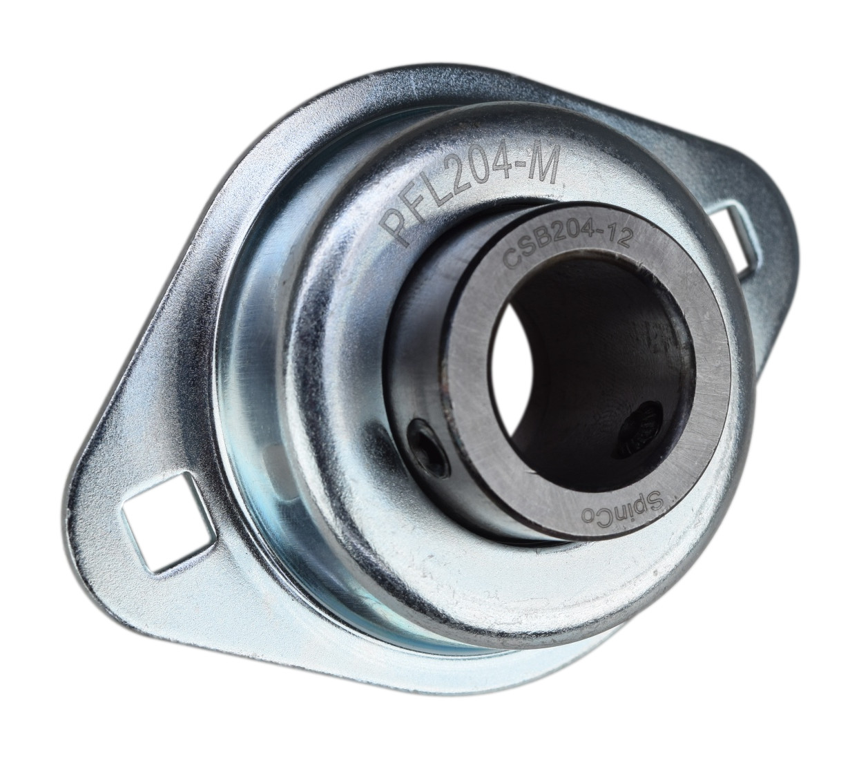 3/4″ Rigid Flush Mount Pressed Steel Two Bolt Flange Bearing CSBPFL204-12M