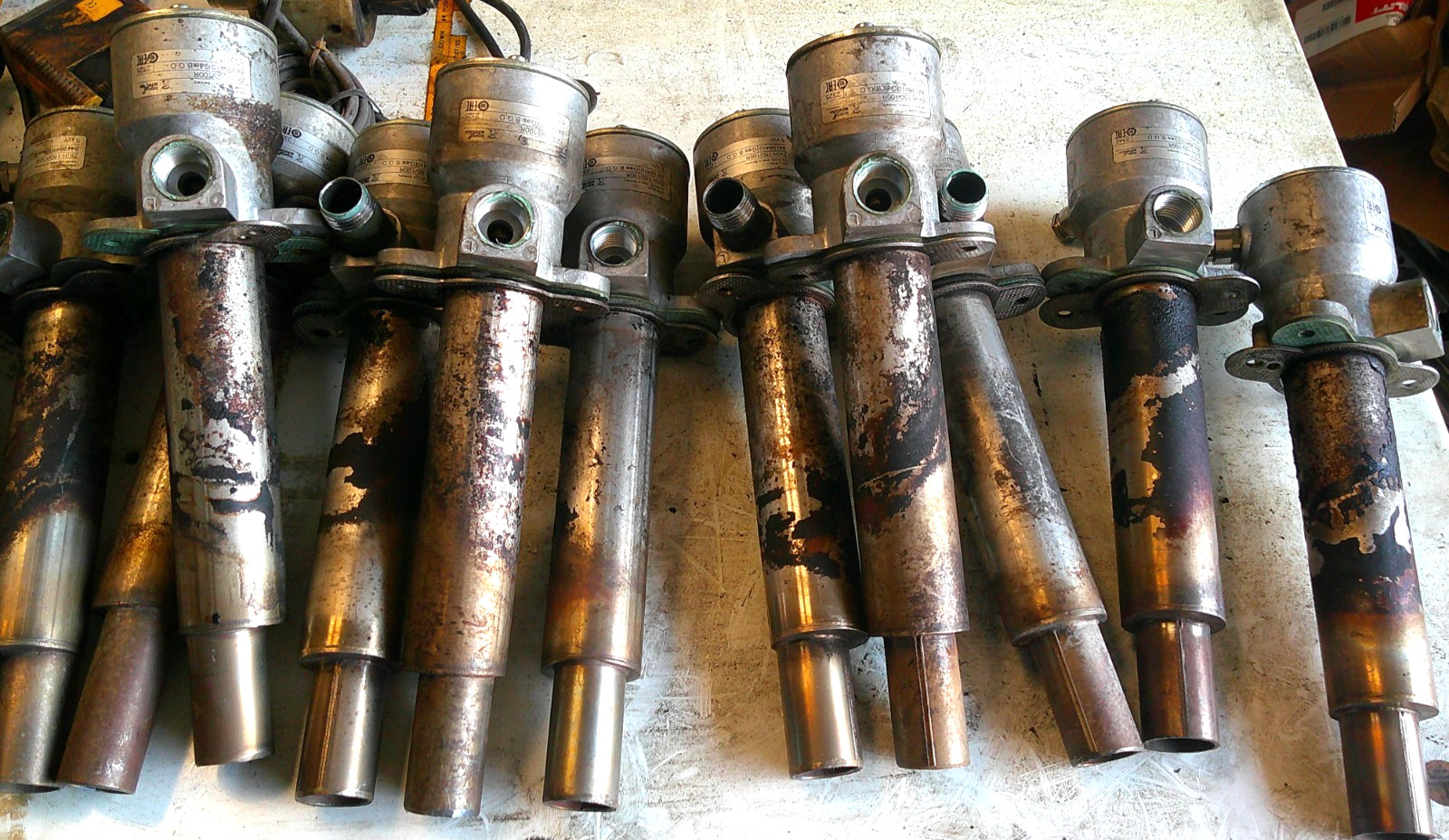 (1) Krom Schroder ZKIH150/100R WASTE GAS BURNER
