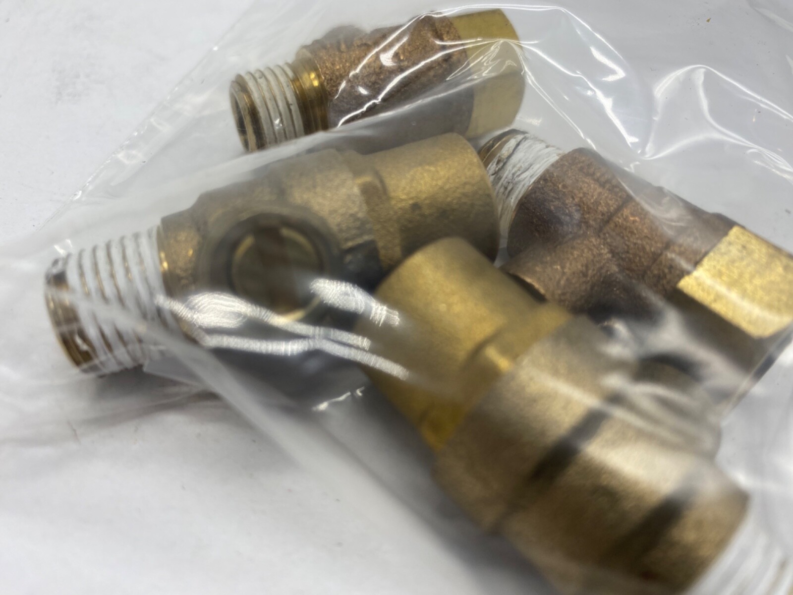 Bulk lot qty 4, Watts 1/4 LFTC pet test cock 1/4” male x 1/4” female npt