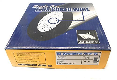 Washington Alloy E71T-GS Gasless Mig Welding Wire 11 LB. Spool (.030 X 11 Lb.)