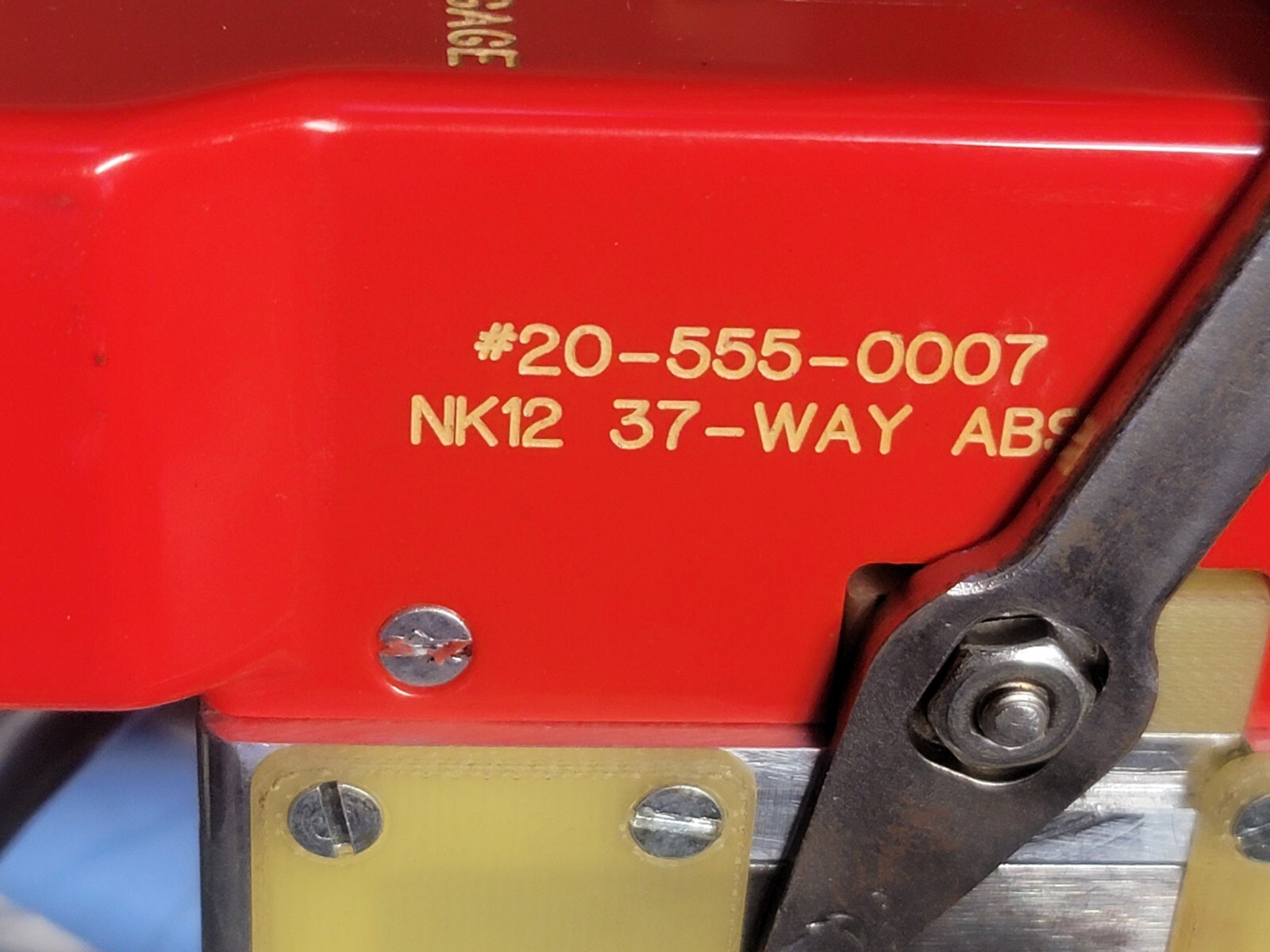 Test Products INC NK12 37-WAY ABS Cable Assy 20-555-0007-001 NEW FREE SHIPING