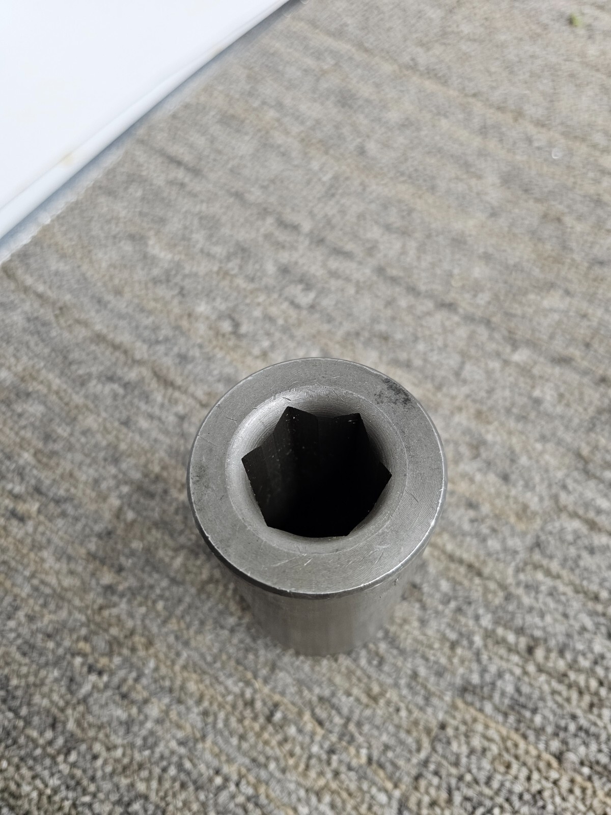 (QTY 2) Chuck Bushing 7/8in x 4-1/4in R093891 Heavy Duty Silver