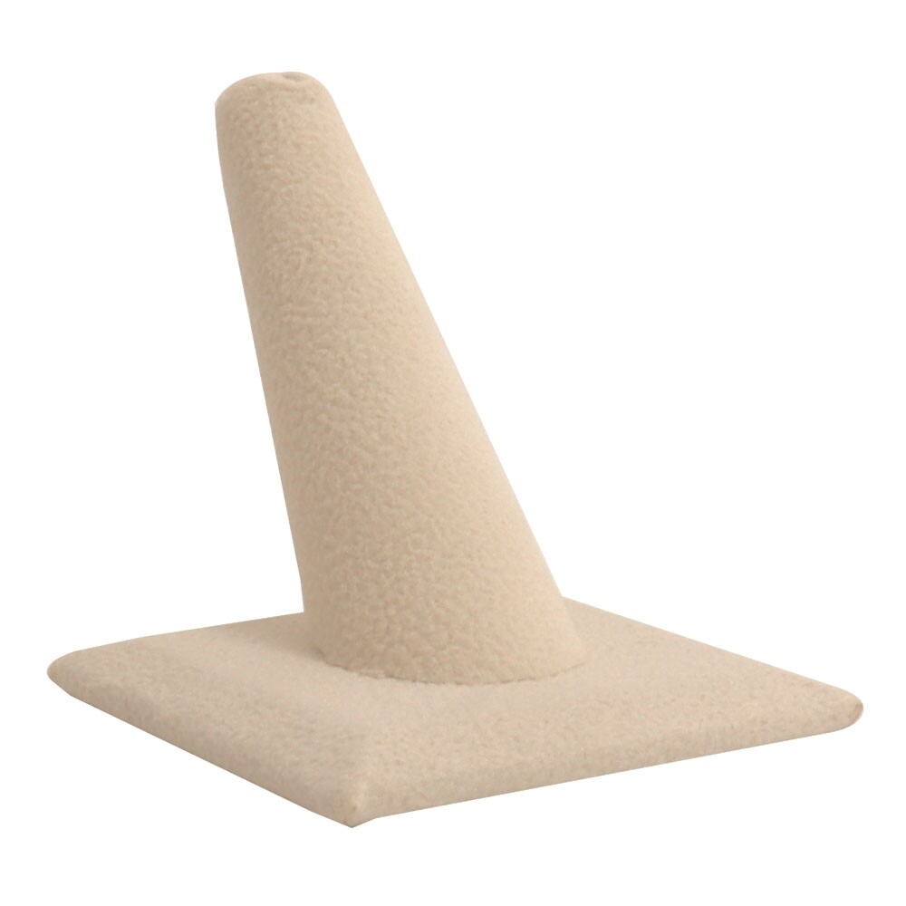 Beige Jewelry Ring Display Stand Holder Organizer