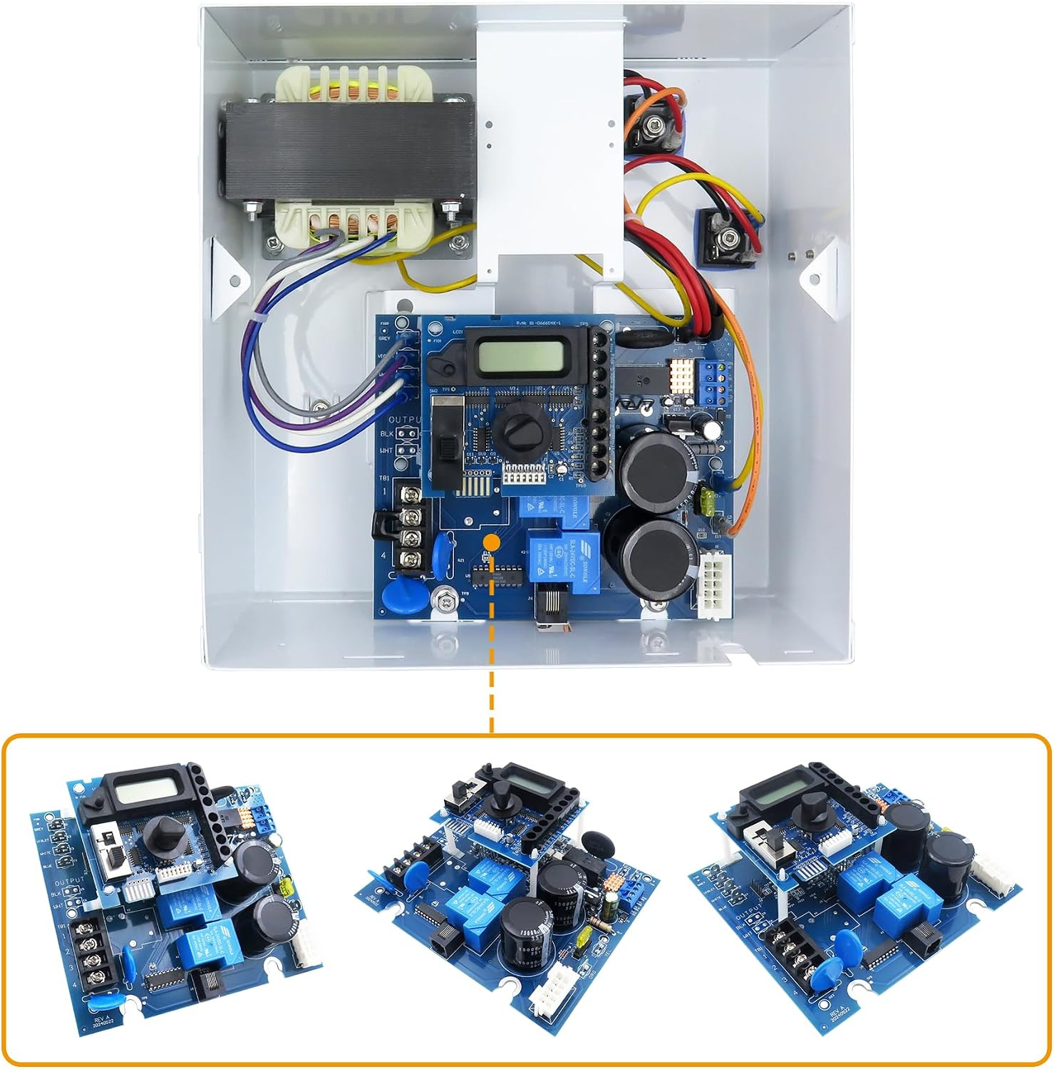 GLX-PCB-RITE Main Circuit Board & GLX-PCB-DSP Display Board，Fits The Hayward/Gol