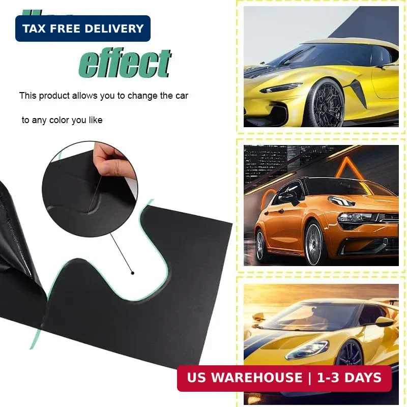 ZIMISI Finish Line Vinyl Wrap Cutting Tape Roll, 16.4FT/5M Car Wrap Tapes, Knife