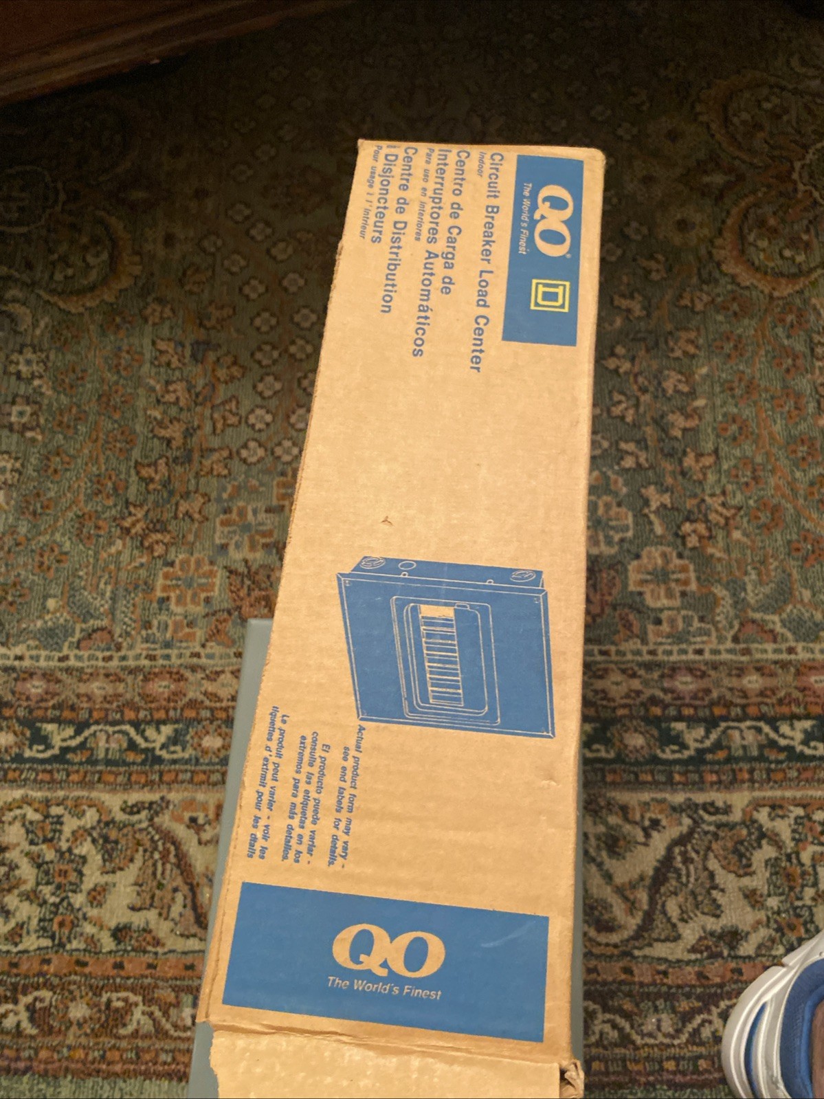 Square D QO816L100SCP 100A 8 Spaces 16 Circuits Main Lug Panel 120/240V