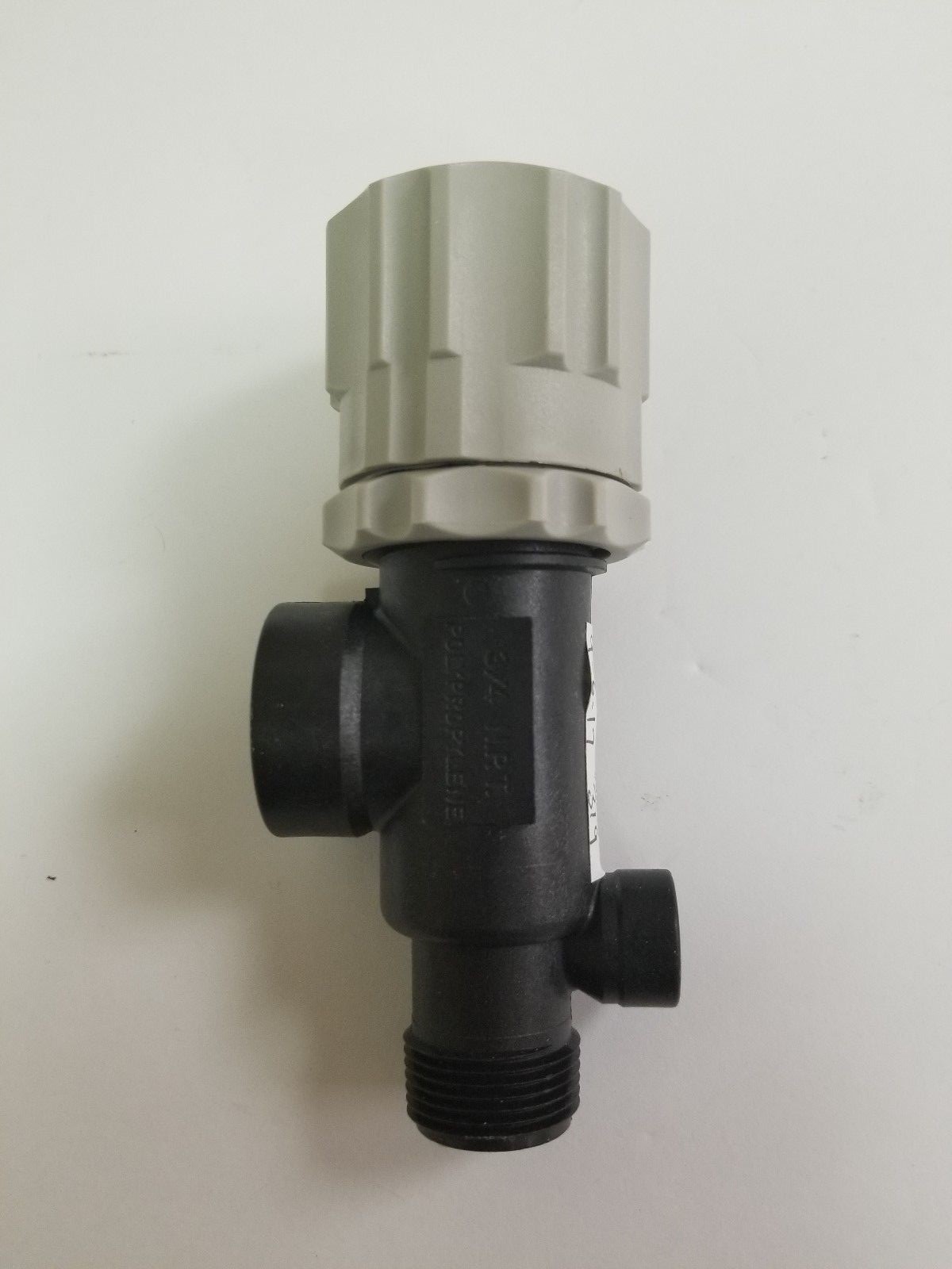 23120-3/4-PP TeeJet Manual Pressure Relief/Regulating Valve