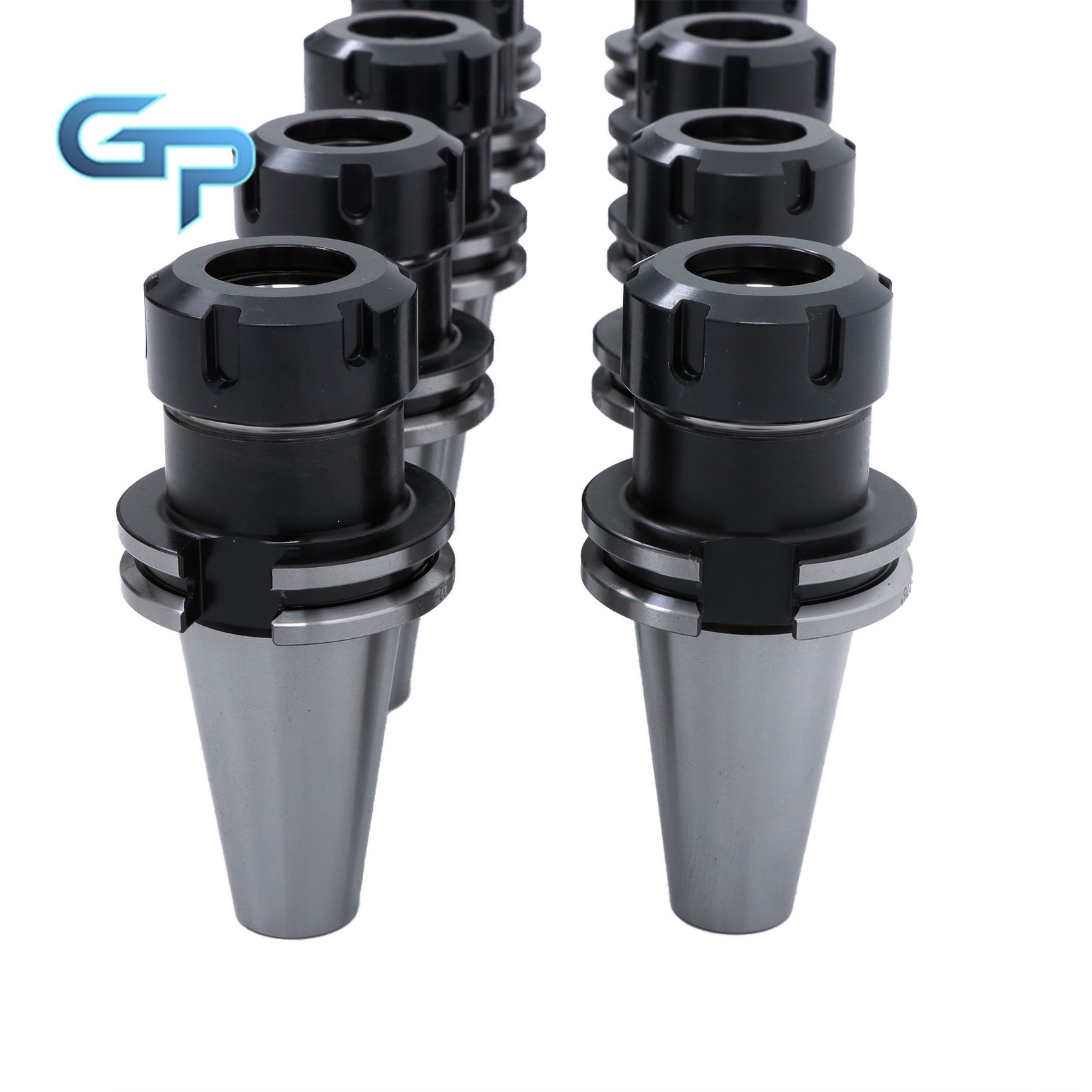 CNC Milling Tool Holder Set 10pcs CAT40 ER32 2.76″ 70mm Chuck