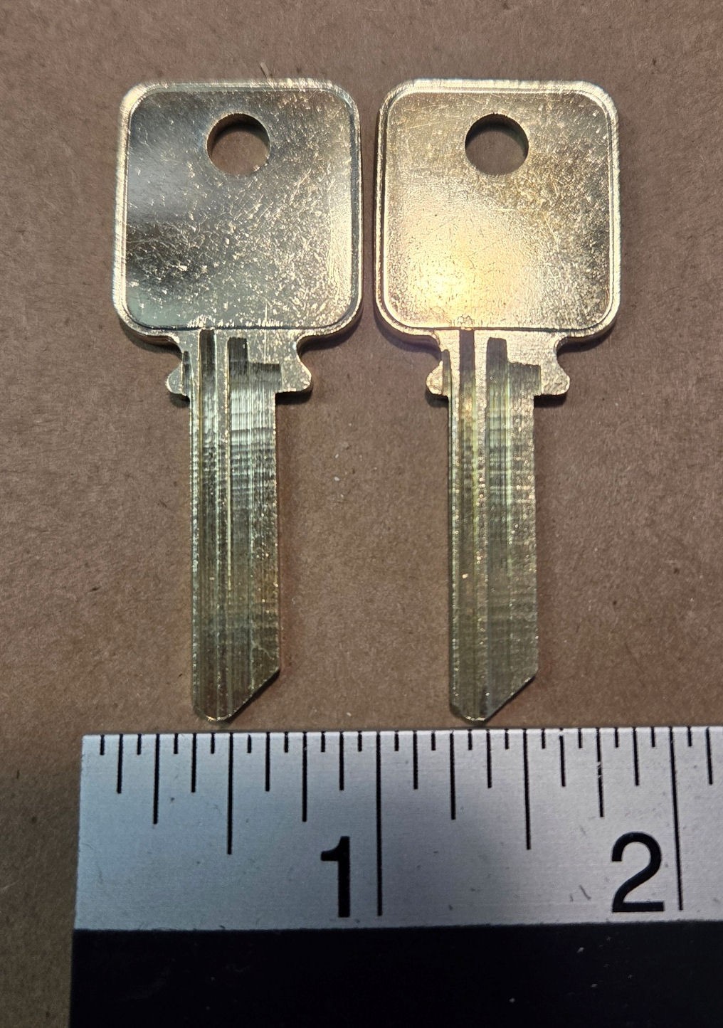 Medeco Patriot generic uncut blank key blanks – qty. 2 for 1 price – New