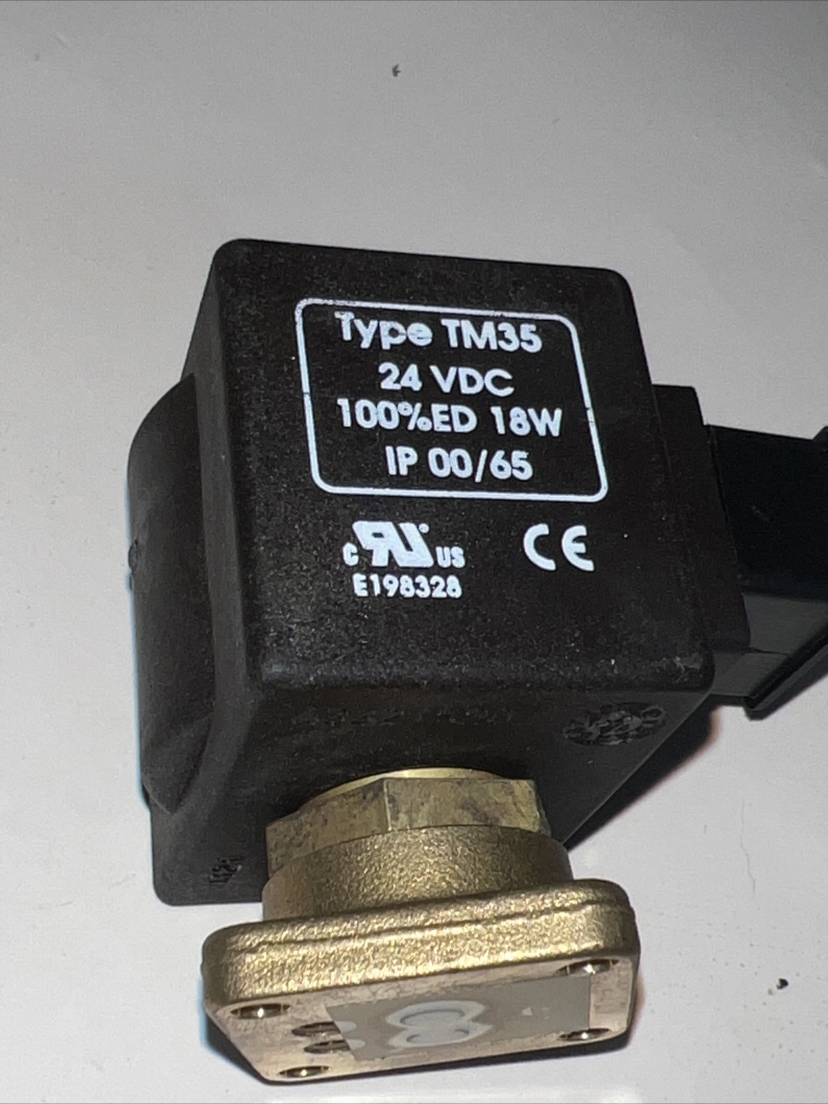 Atlas Copco 2235-5797-03 Solenoid Valve Type TM36, 24VDC, 100 18E, IP 00/65