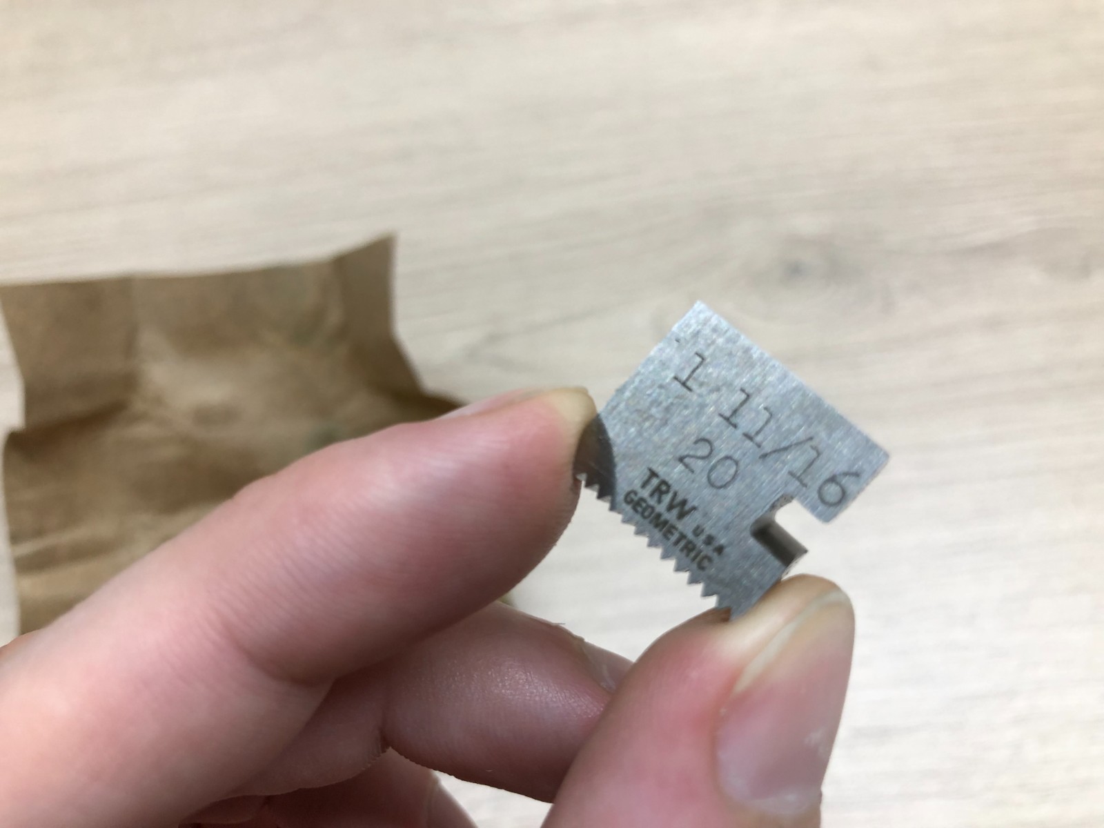 TRW Geometric 1-1/4 DS 1-11/16″ – 20 UNS Die Head Chaser