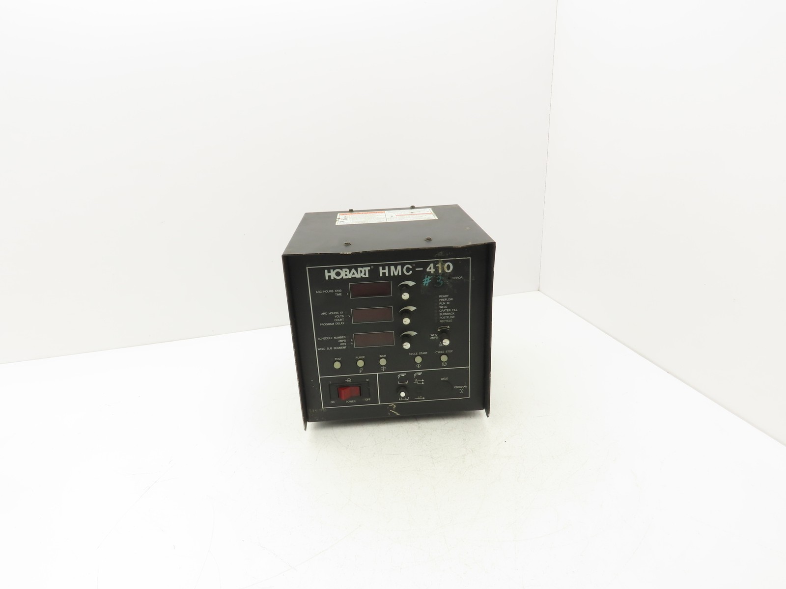 Hobart HMC-410 Welder Controller Auto/Semi Auto Spec 500019 115 VAC 4A 60Hz