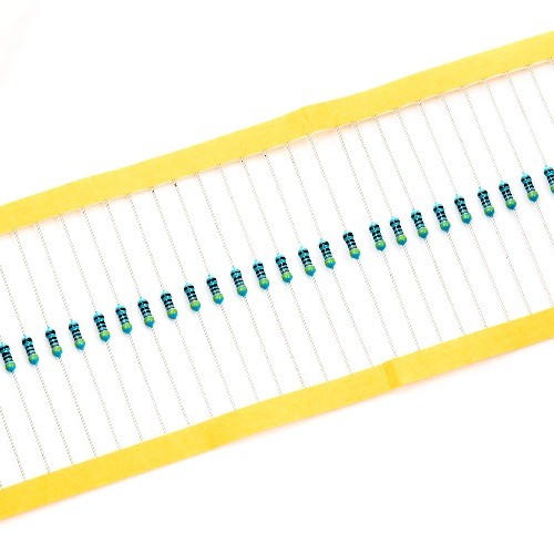 100pcs 1/4W 0.25W 430 Ohm 430R Metal Film Fixed Resistor 0.01 1 Tolerance