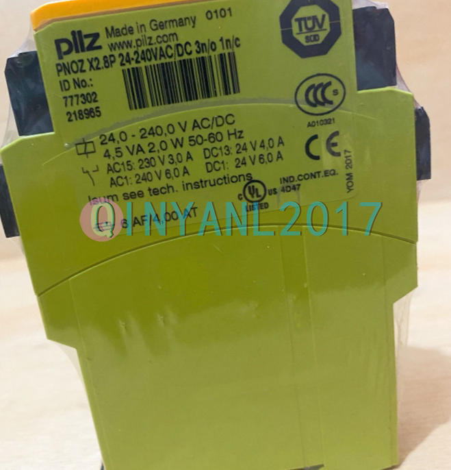 1PC New PILZ 777302 PNOZ X2.8P Safety Relay