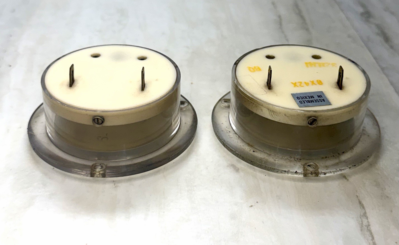 Hobart OEM Panel Meter Pair – 400A Ammeter & 50V Voltmeter Fits GPU-400, RC-301