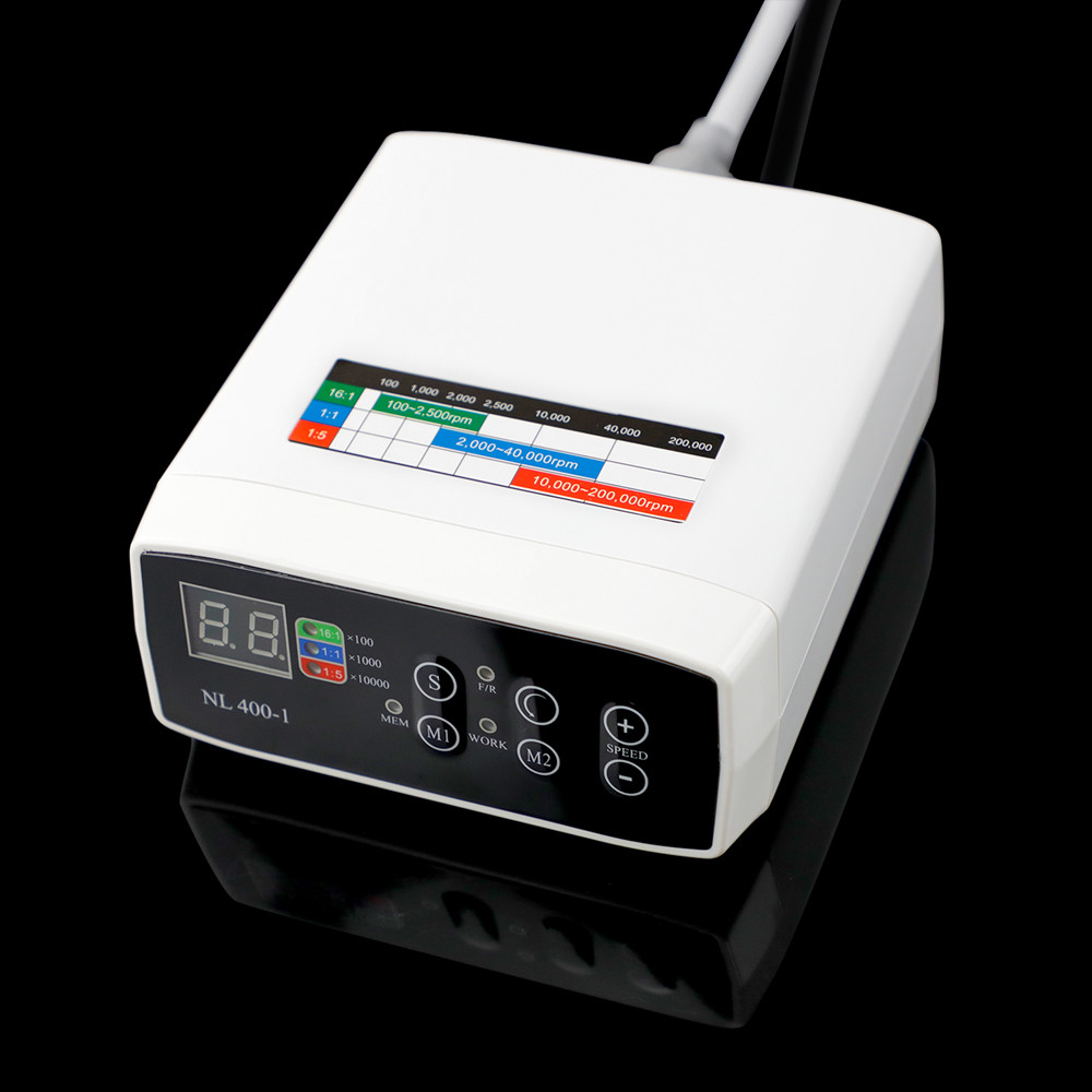 Dental Internal Electric Motor + 1:1 1:5 16:1 Fiber Optic Handpiece Contra Angle