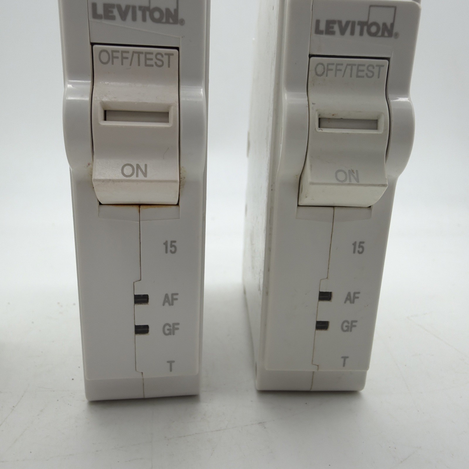 LEVITON LB115-DFT 15A AFCI GFCI PLUG-ON 120V OPEN BOX MINOR WEAR LOT 3 GENUINE