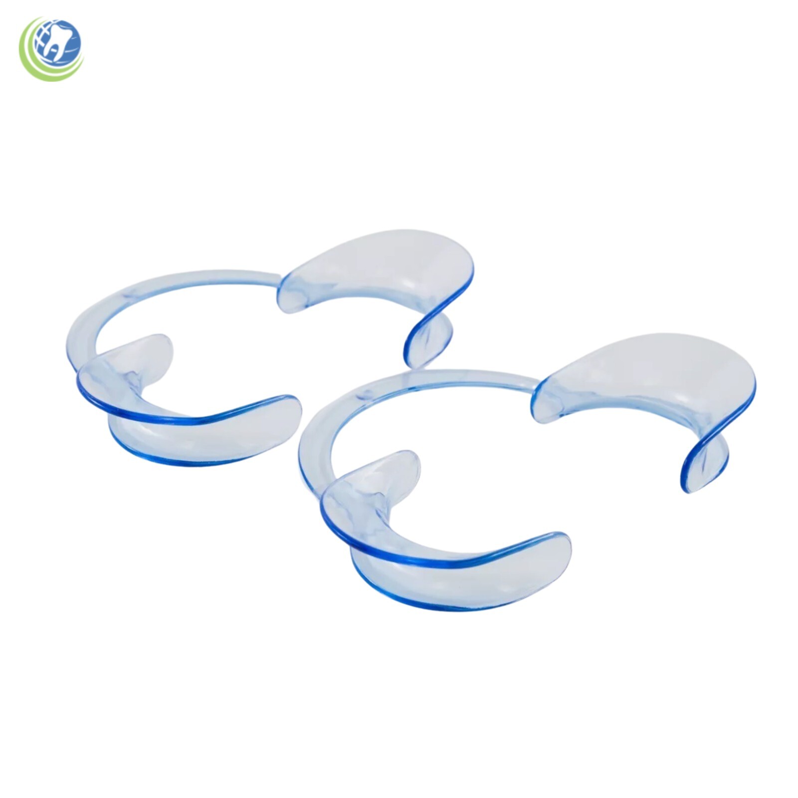 DENTAL MOUTH WIDER CHEEK LIP RETRACTOR TEETH WHITENING ADULT SIZE 2PC/BOX