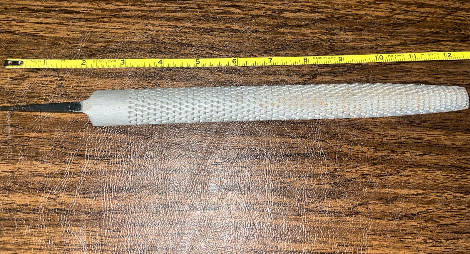 12” Wood Rasp File Cabinetmakers Cabinet Woodworking Made In India Half