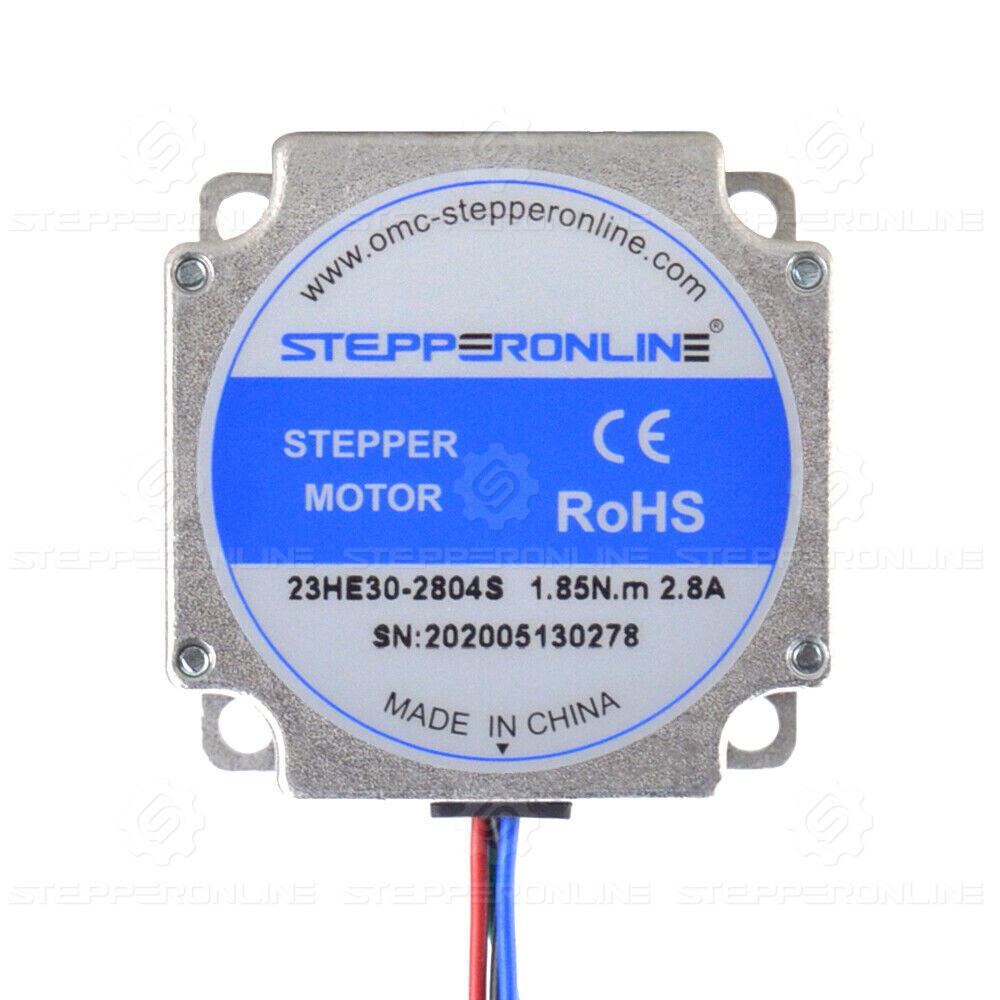 Nema 23 Stepper Motor 1.9Nm(269oz.in) 2.8A 76mm CNC Mill Robot Lathe 3D Printer