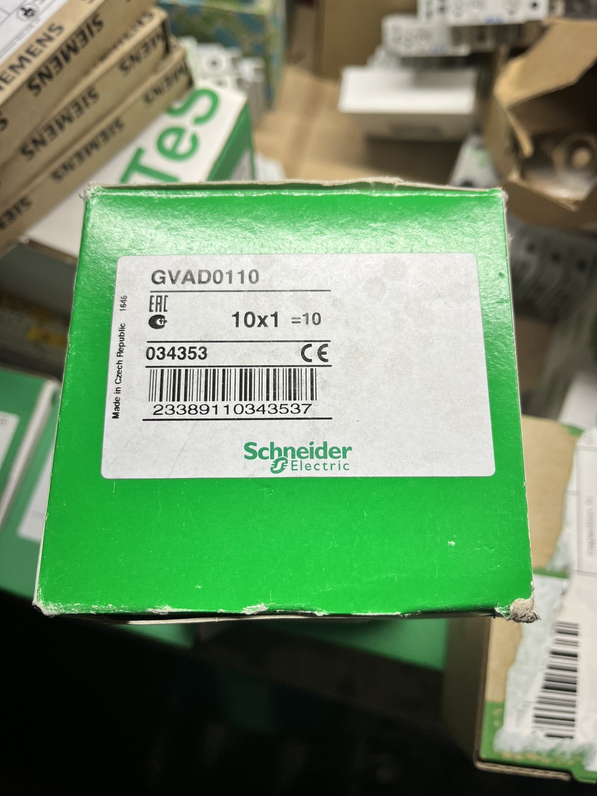 NEW Schneider GVAD0110 Auxiliary Contact. TeSys – 034353.