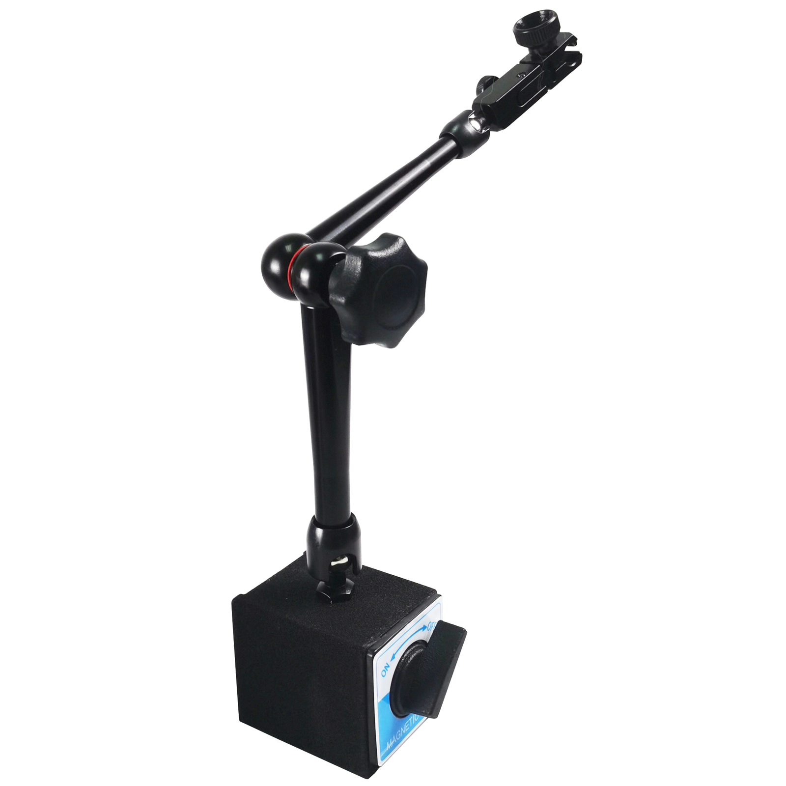 HFS(R) 176lbs/80kg Black Magnetic Base Stand for Digital Dial Indicator Gauge