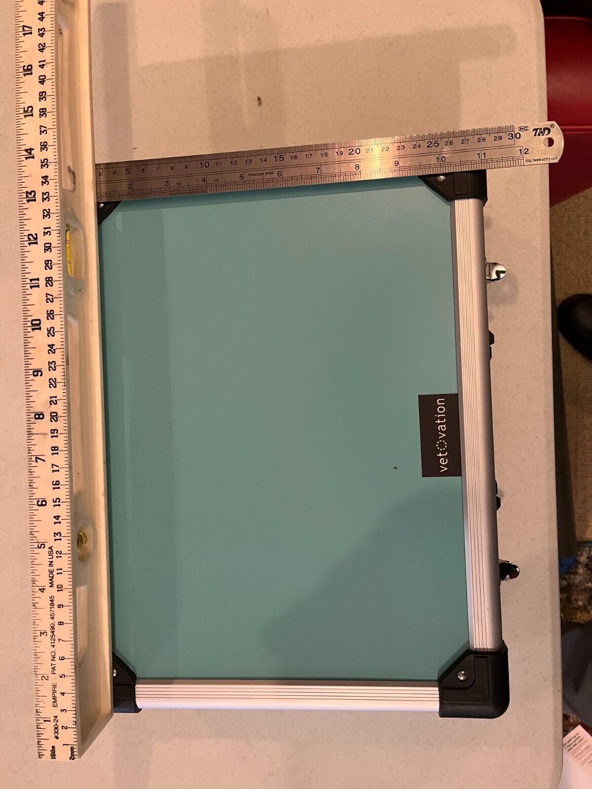 Aluminum Equipment Case 13.75in x 10.25in x 3.5in