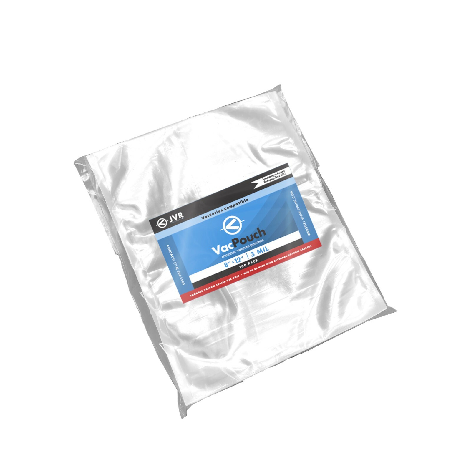 VacPouch – Chamber Vacuum Pouches, 3-4mil, 100 PACK