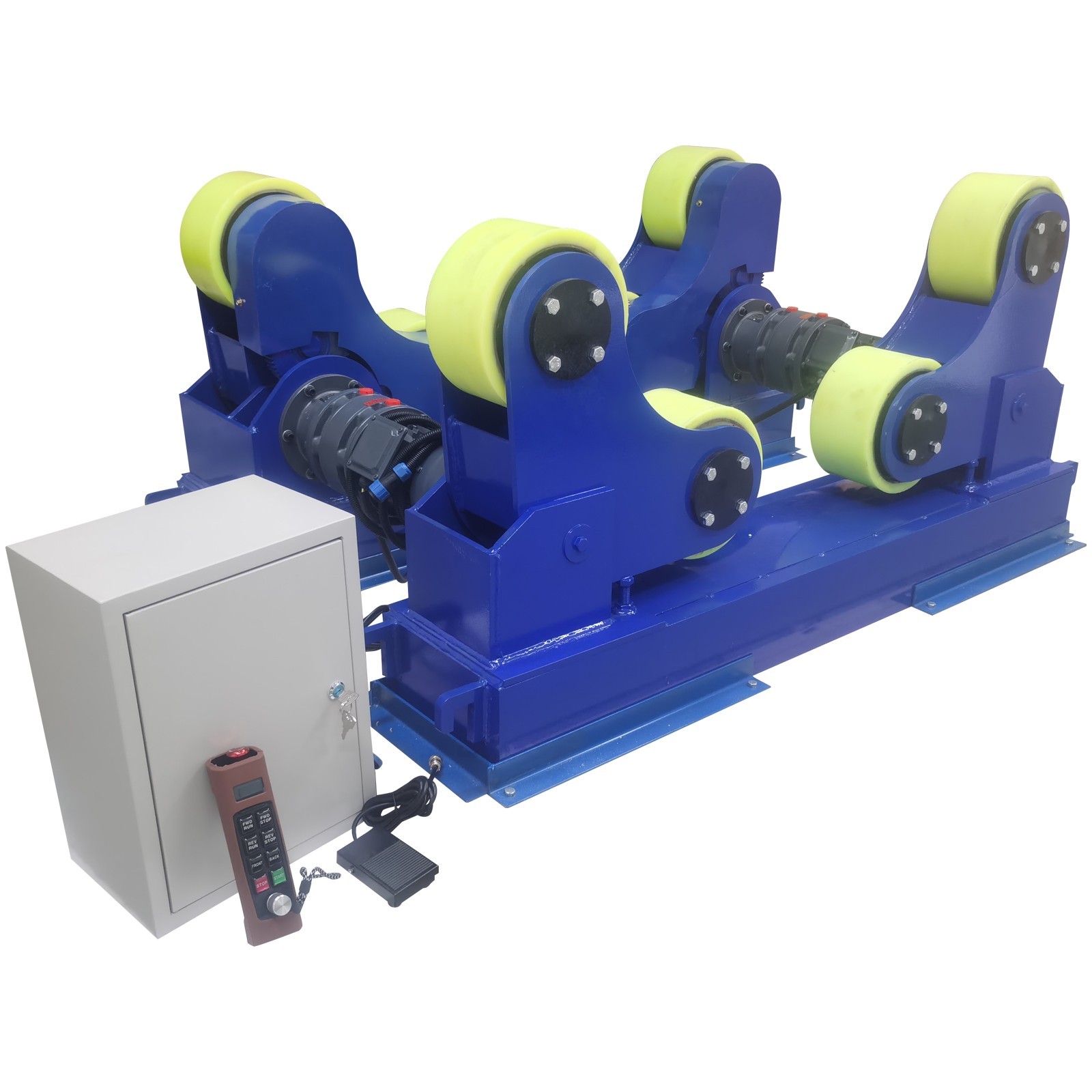 5Ton Welding Turning Roller Positioner 220V Remote Control Turning Rolls Support