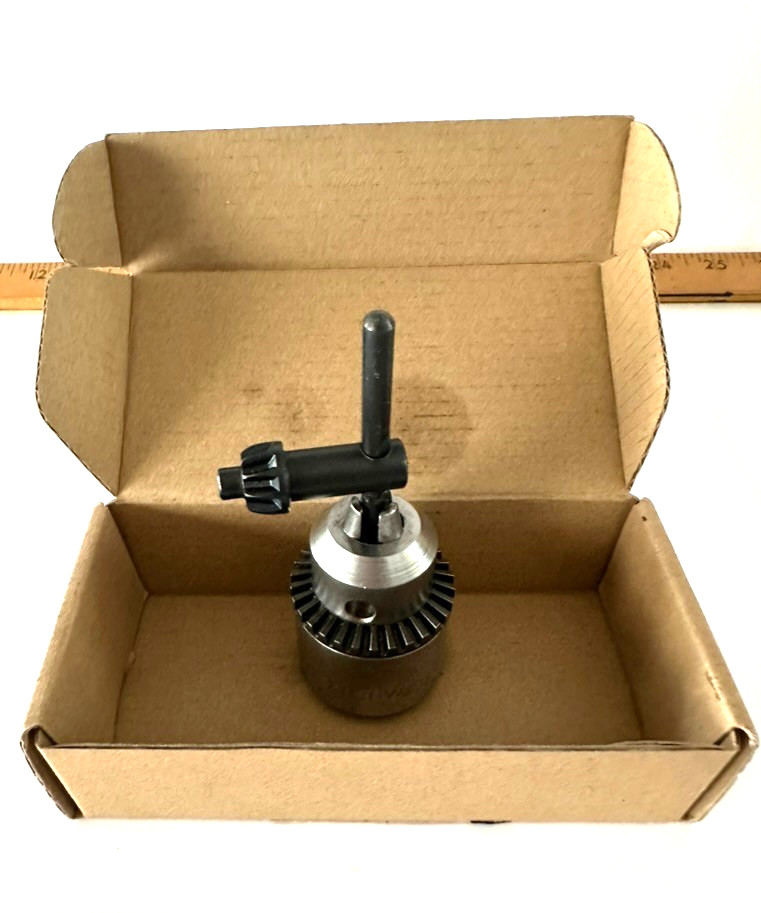 Jacobs 1/2″ Capacity Drill Chuck w/ Proper KK Key USA 1/2-20 Thread