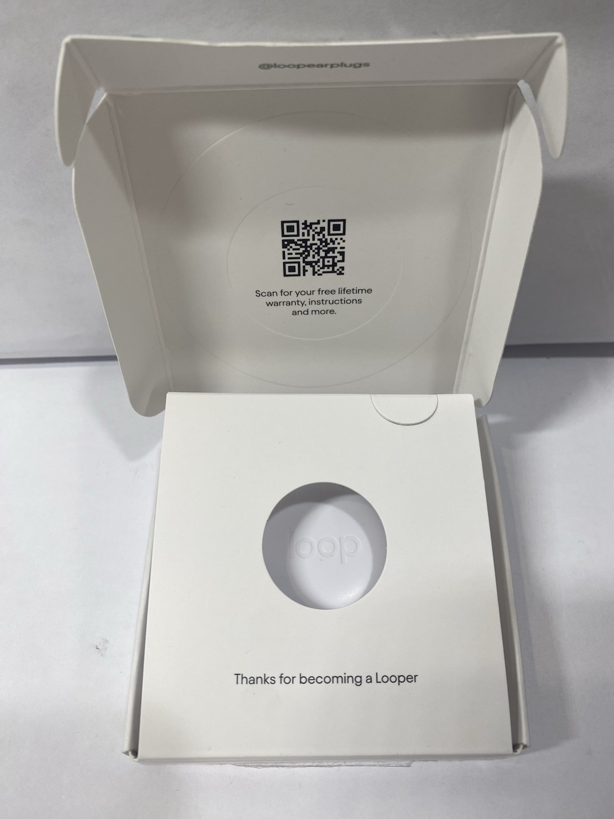 Loop Quiet 2 Earplugs – White – New – Open Box