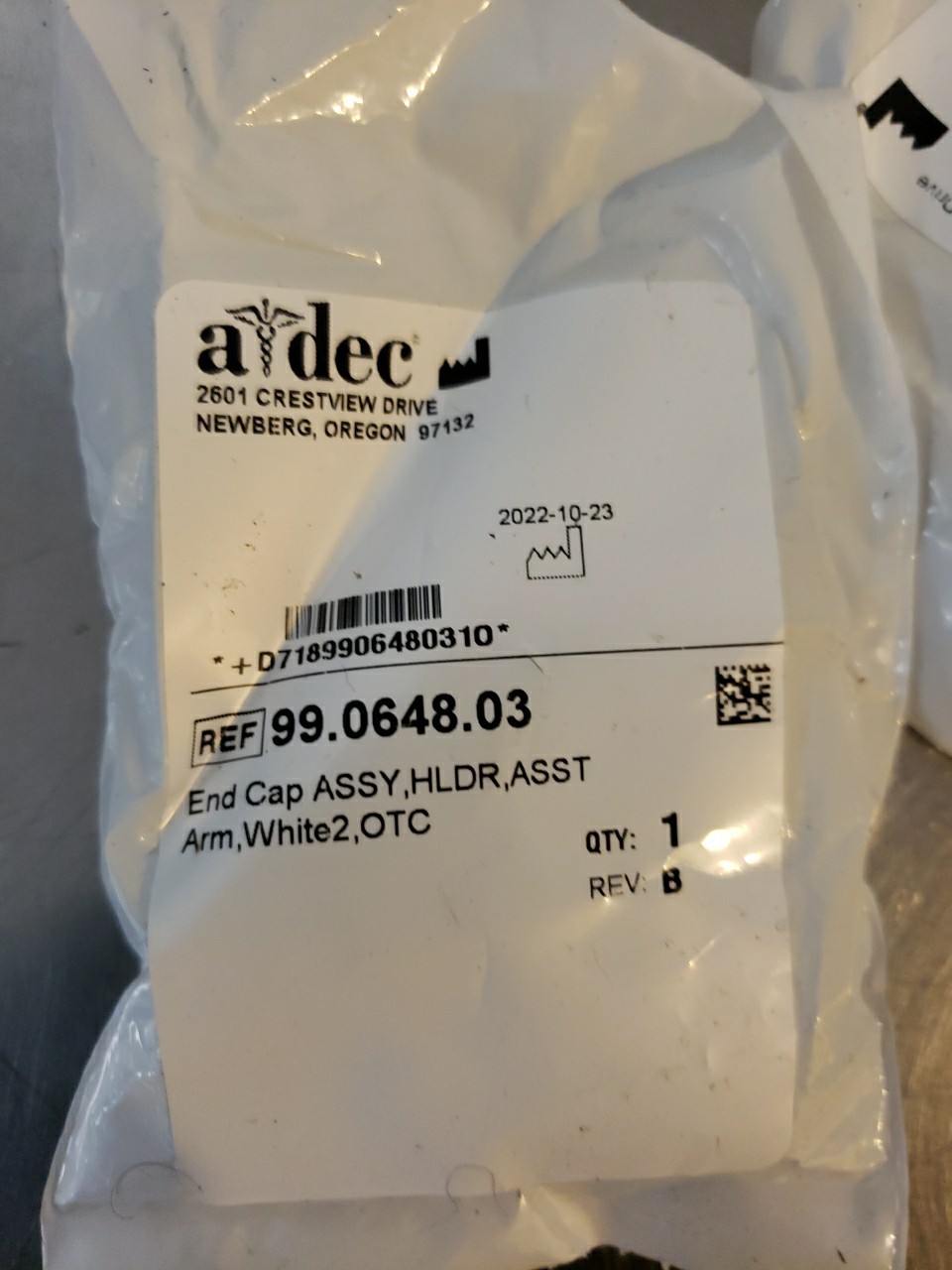 Adec Parts For Delivery System 99.0648.03