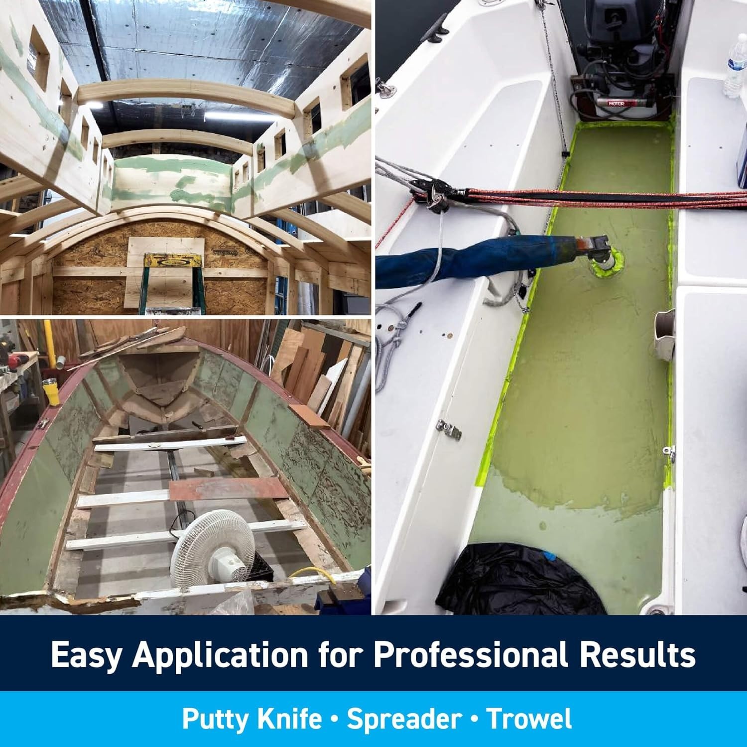 TotalBoat TotalFair Marine Epoxy Fairing Compound for Fiberglass, Wood, Aluminum