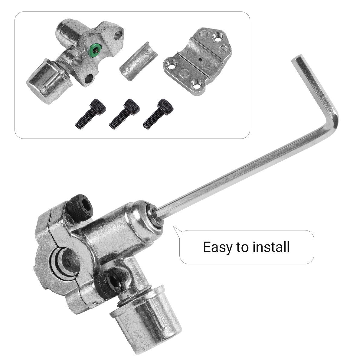BPV31 Bullet Piercing Tap Valve Kits w/ Pressure Gauge Fit For Home Refrigerator
