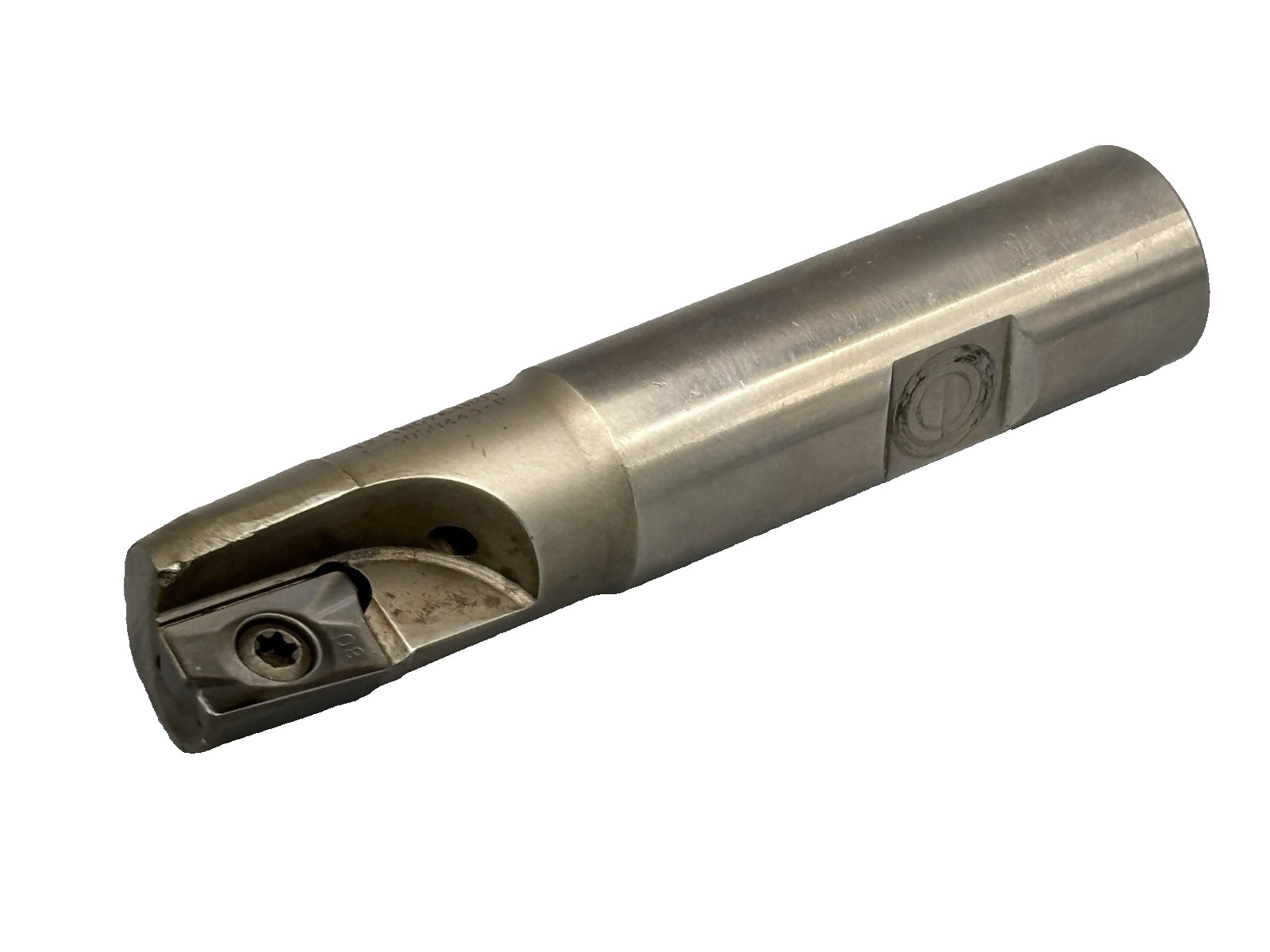 Ingersoll 12J1B-0784R01 3/4″ Indexable End Mill 3-3/4″ OAL Uses APKT 1604 Insert