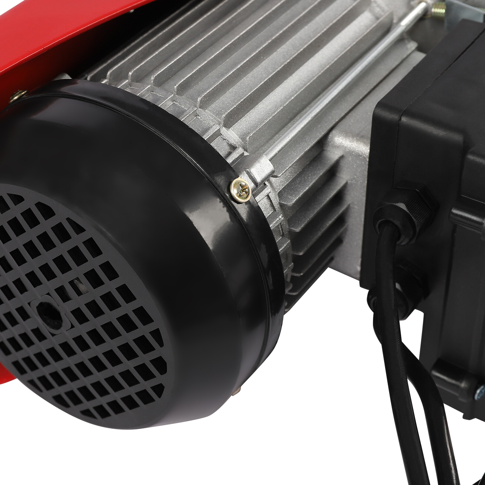 200kg/440lbs Electric Hoist Winch Engine Crane with Remote Control 110V