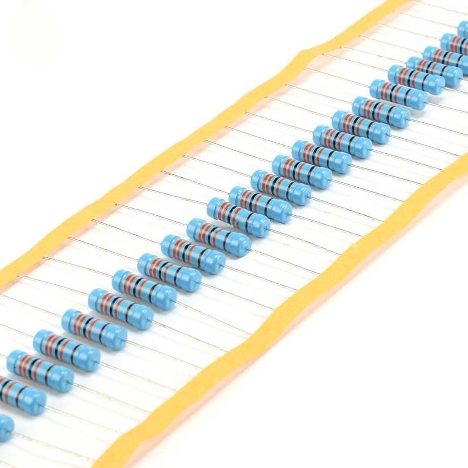 10PCS Metal Film Resistor 3W Tolerance ±1% Full Range of Values 0.1Ω to 2MΩ