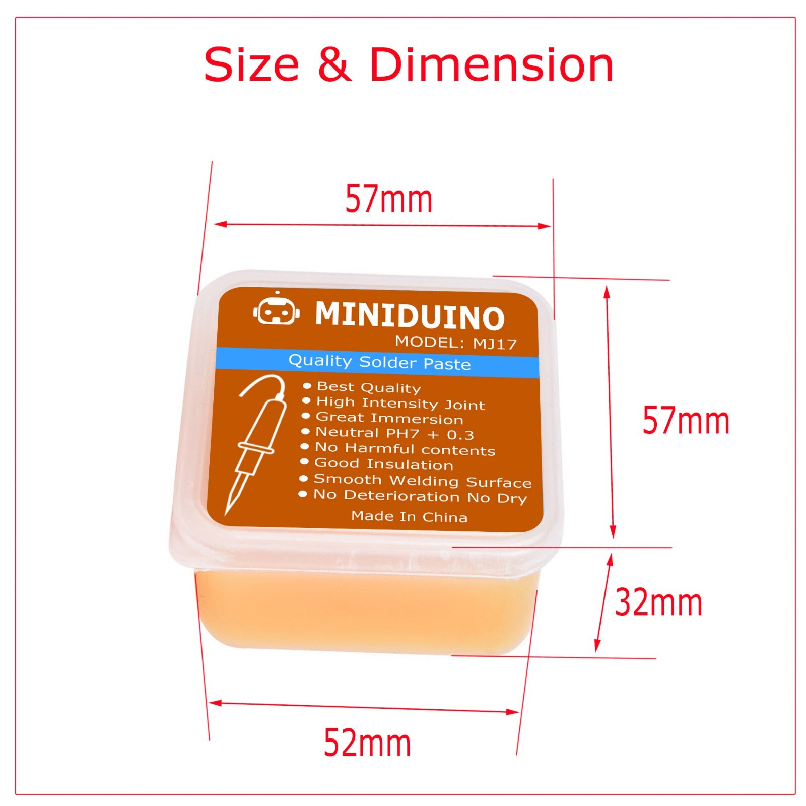 50g Soldering Flux Paste Solder Welding Rosin Grease Cream for Phone PC Circuit