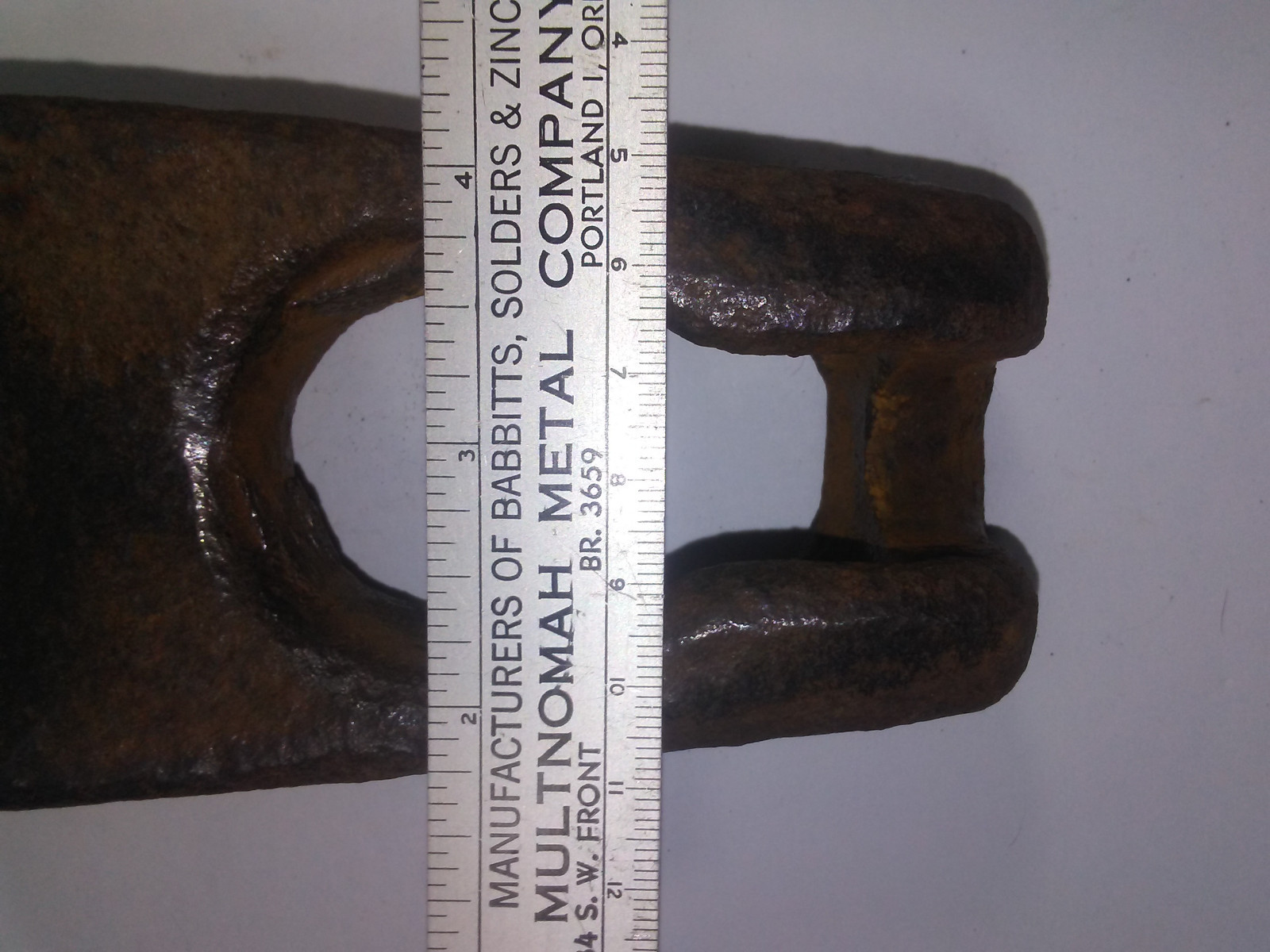 ANTIQUE! SOUVENIR SMALL CHOKER HOOK FROM REDWOODS LOGGING, ABOUT 2 & 1/2 POUNDS