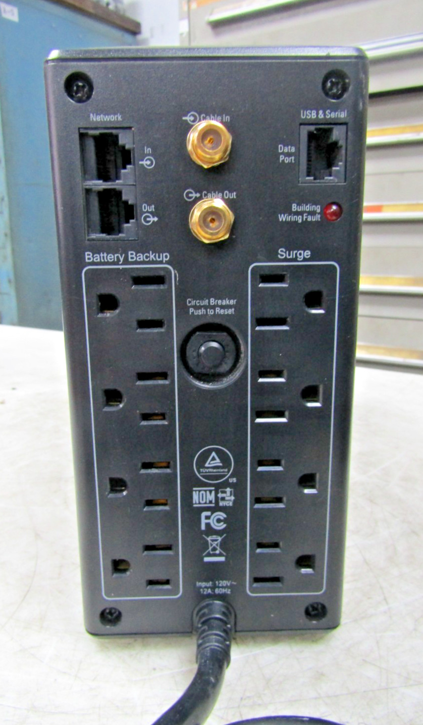 💥APC BACK-UPS PRO 1000 LINE-INTERACTIVE POWER SUPPLY 120 VAC 600W BX1000M-LM60