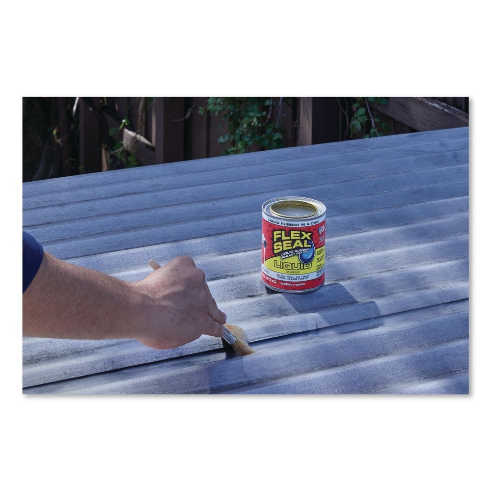 Flex Seal Products LFSCLRR16 Sealant Coating Liquid – Dries Clear (6/Carton) New