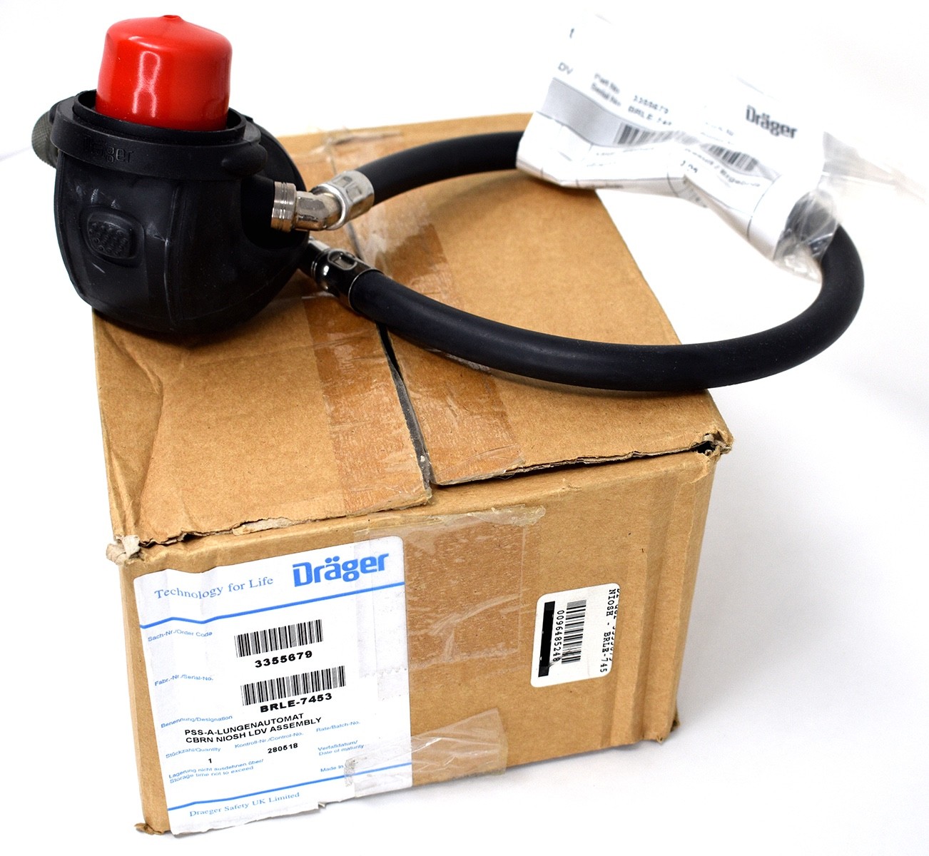 Dräger 3355679 – NIOSH – Lung Demand Valve | Drager – Made in UK | New in Box |