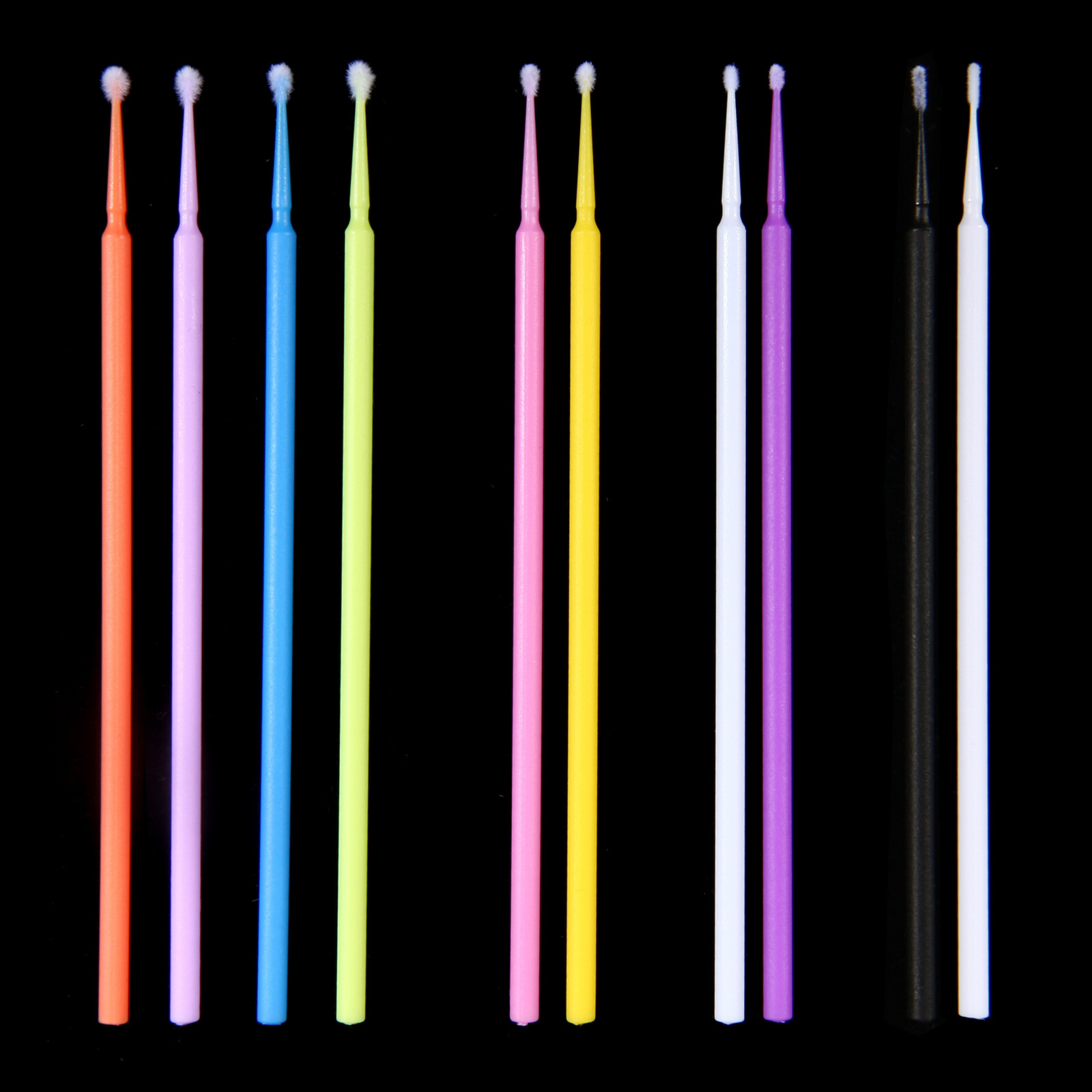 400 Micro Brushes Applicators Microbrush Dental (Regular, Fine, Super Fine) Eye